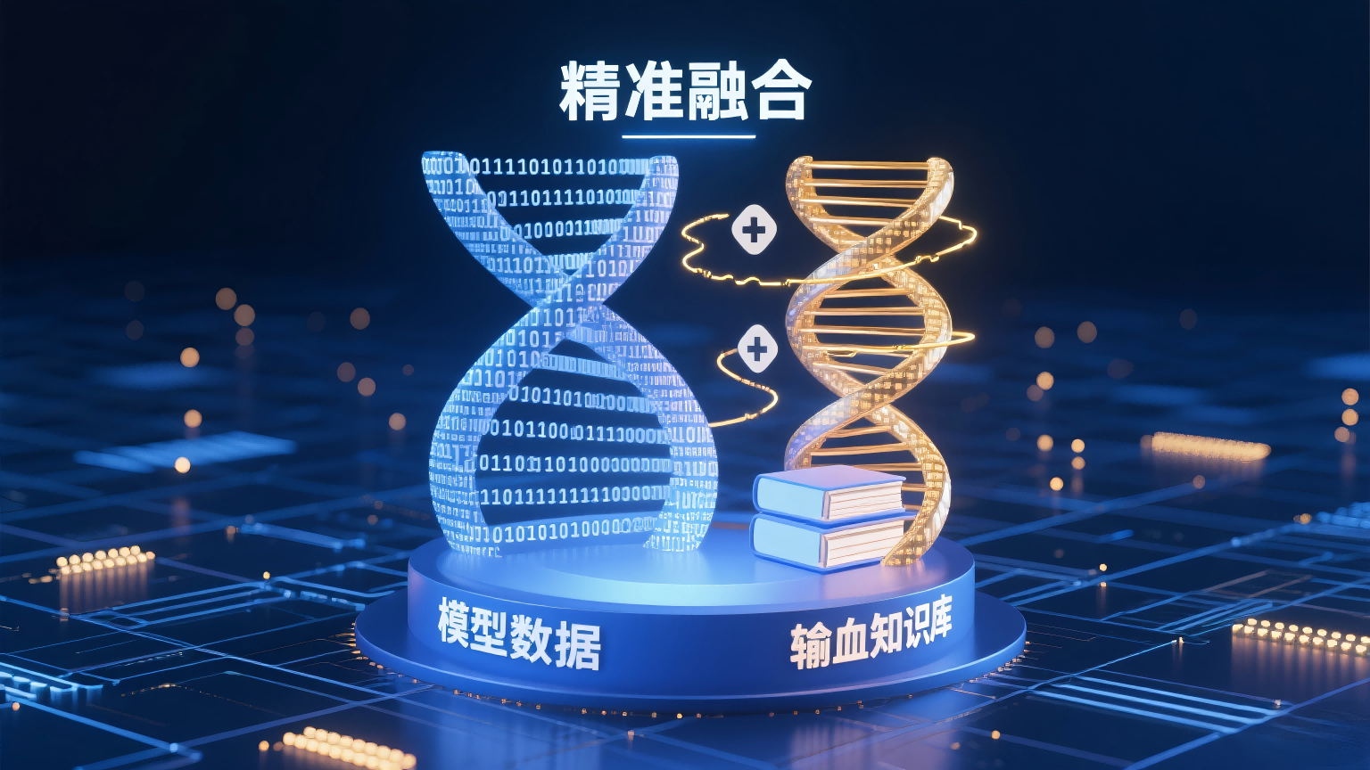 模型数据+输血知识库,精准融合